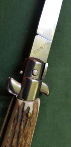 Vintage Bolster Release Switchblade Stiletto