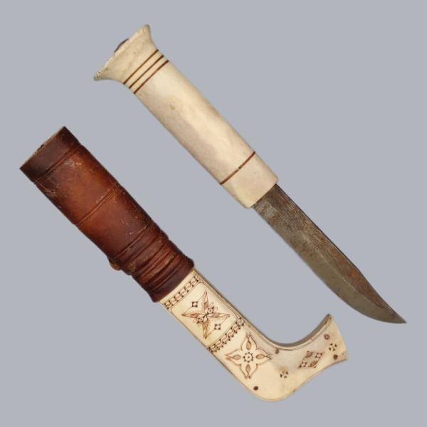 Vintage 1960s Sami Knife Unna Niibas Puukko by Master Anders Fankki #8760 Vintage 1960s Sami Knife Unna Niibas Puukko by Master Anders Fankki #8760