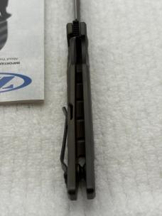 Zero Tolerance ZT0223 Tim Gaylean Design Folder New In Box Made In USA