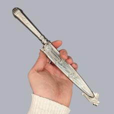 Vintage 1960s Brazilian Gaucho Facon Knife by Elmo Cutlery Inox Blade #B073