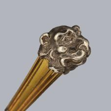 Antique 1750s Italian Genoese Knife Passacorda with Silver Mounts Genoa #A259