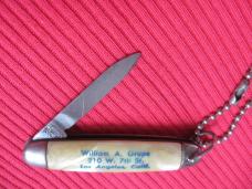 Vintage IMPERIAL U.S.A. Mini Advertising Switchblade Knife