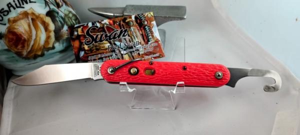 VINTAGE CAMILLUS NEW YORK USA 1950-1970s ORANGE PARATROOPERS SWITCH BLADE KNIFE VINTAGE CAMILLUS NEW YORK USA 1950-1970s ORANGE PARATROOPERS SWITCH BLADE KNIFE