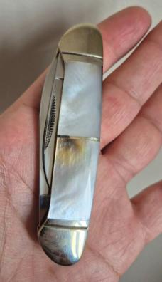 3 5/8"Rough Rider Canoe Knife, RR231, Nice Peral Handles