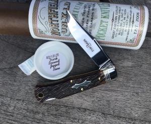 Great Eastern Cutlery 831121LB Northfield Tascosa Lockback Dark Brewed Jig Nice!