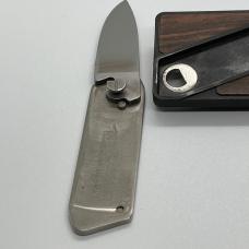 Never worn Gerber belt buckle knife wood vintage 