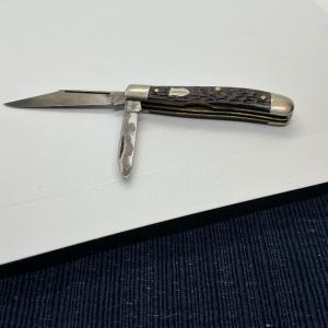 Vintage SCHRADE 272 peanut 2blade knife 