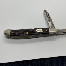 Vintage SCHRADE 272 peanut 2blade knife 