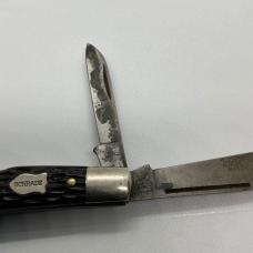 Vintage SCHRADE 272 peanut 2blade knife 