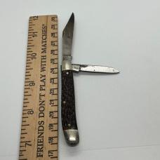 Vintage SCHRADE 272 peanut 2blade knife 