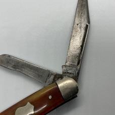 Vintage well used REMINGTON R3465 3 blade pocket knife 