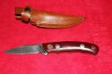 Dozier Arkansas made k13 " Whittler" Leather sheath New