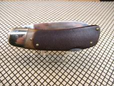SCHRADE OLD TIMER 51OT "BIG TIMER" VINTAGE U.S.A MADE CARBON STEEL LOCKBACK POCKET KNIFE & SHEATH