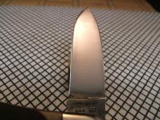 SCHRADE OLD TIMER 51OT "BIG TIMER" VINTAGE U.S.A MADE CARBON STEEL LOCKBACK POCKET KNIFE & SHEATH