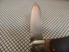 SCHRADE OLD TIMER 51OT "BIG TIMER" VINTAGE U.S.A MADE CARBON STEEL LOCKBACK POCKET KNIFE & SHEATH