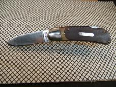 SCHRADE OLD TIMER 51OT "BIG TIMER" VINTAGE U.S.A MADE CARBON STEEL LOCKBACK POCKET KNIFE & SHEATH