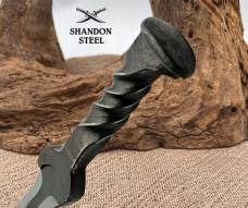 Wrench Sgian Dubh Fixed 4.75 Double Edge Stainless Blade One Piece Construction