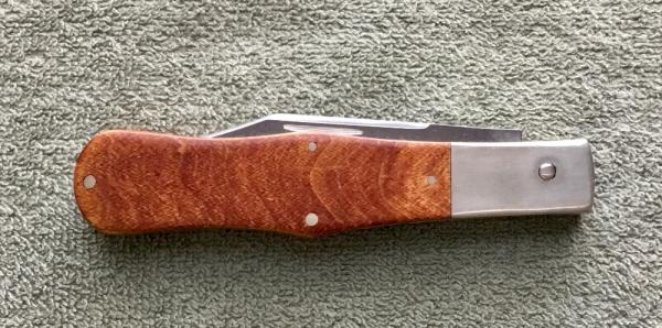 Custom Vintage Lowell Oyster Daddy Barlow Knife Mint