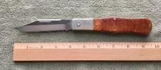 Custom Vintage Lowell Oyster Daddy Barlow Knife Mint