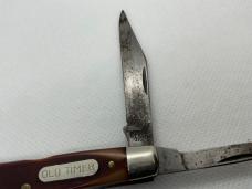 Vintage used SCHRADE OLD TIMER USA MADE 330T 2 blade pocket knife 