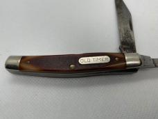 Vintage used SCHRADE OLD TIMER USA MADE 330T 2 blade pocket knife 