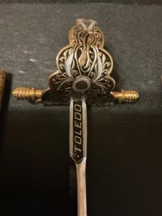 Souvenir decorative letter openers brand new from spain