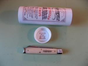 GREAT EASTERN NORTHFIELD 412226 PHYSICIAN BONE BURLAP MICARTA