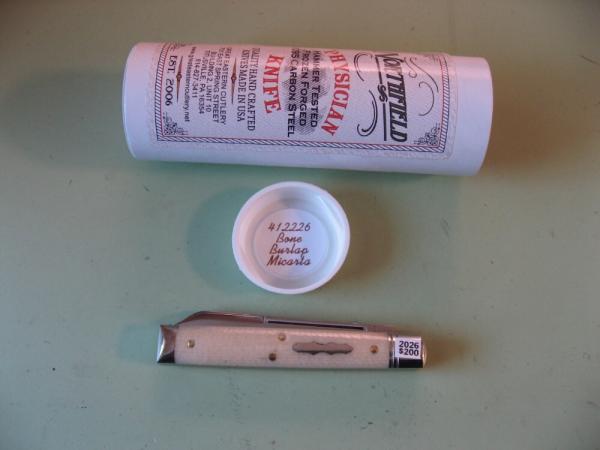 GREAT EASTERN NORTHFIELD 412226 PHYSICIAN BONE BURLAP MICARTA GREAT EASTERN NORTHFIELD 412226 PHYSICIAN BONE BURLAP MICARTA