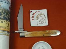 Tuna Valley Cutlery Mammoth Ivory Mountain Cougar Swing Guard Knife Rare 1 of 15 COA Made USA