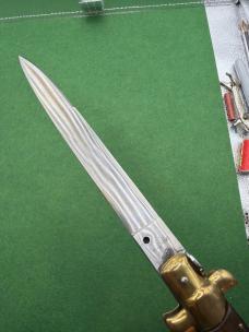 Vintage Brass and Wood 15” Stiletto
