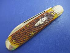 Great Eastern GEC Northfield 782117 Golden Brown Jigged Bone American Jack MIT