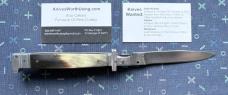 Vintage Mexican Picklock Switchblade Knife, Nice Horn Scales