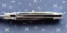 Vintage Mexican Picklock Switchblade Knife, Nice Horn Scales