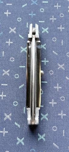 Vintage Mexican Picklock Switchblade Knife, Nice Horn Scales