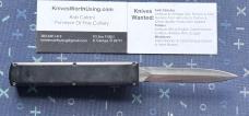 Tomb Raider Out The Front (OTF) Switchblade Knife With Original Box And Paper, Unused 
