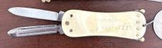 Two Vintage Automatic Opening Lobster Folding Knives, Italy and Germany, Used