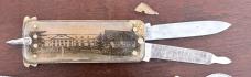 Two Vintage Automatic Opening Lobster Folding Knives, Italy and Germany, Used