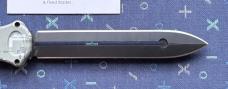 Huge Paragon Camo Estiletto Out The Front (OTF) Switchblade Knife With Original Box, Unused 