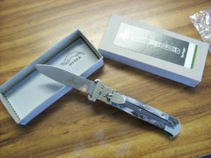 Hubertus Knife Shellpuller Patronenzieher Solingen Germany Brazilian Horn Large Size 11 UNUSED NIB.