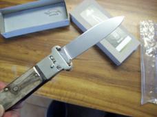 Hubertus Knife Shellpuller Patronenzieher Solingen Germany Brazilian Horn Large Size 11 UNUSED NIB.