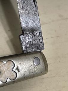 Argyle cutlery Germany mini 2 blade congress style 