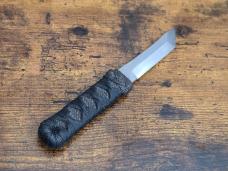 Vintage *RARE* Phill Hartsfield 'KWAIKEN' Custom Handmade Tanto Neck Knife!