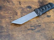 Vintage *RARE* Phill Hartsfield 'KWAIKEN' Custom Handmade Tanto Neck Knife!