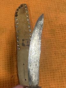 WWII Theater Fighting Knife – 10” Custom Combat Blade, 1/4”
