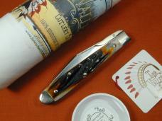 Tuna Valley Cutlery Genuine Amber Stag Mountain Cougar Swing Guard Knife Rare 1 of 30 COA Made USA