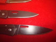 GERBER USA KNIFE LOT STL 2.5 SILVER KIGHT BY SAKAI JAPAN 4 KNIVES