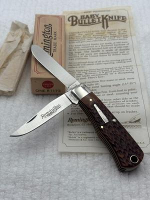 Remington 1983 Baby Bullet #1173 Knife NIB 2nd Year of Production For Bullets