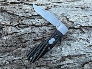 SACRED BEAR quotTORY UTTquot CUSTOM DARK STAG BONE GUNSTOCK