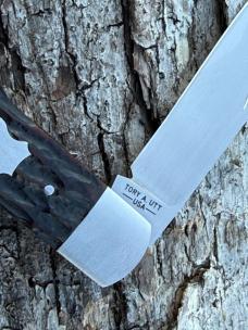 SACRED BEAR "TORY UTT" CUSTOM DARK STAG BONE GUNSTOCK