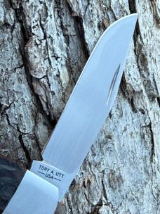 SACRED BEAR "TORY UTT" CUSTOM DARK STAG BONE GUNSTOCK